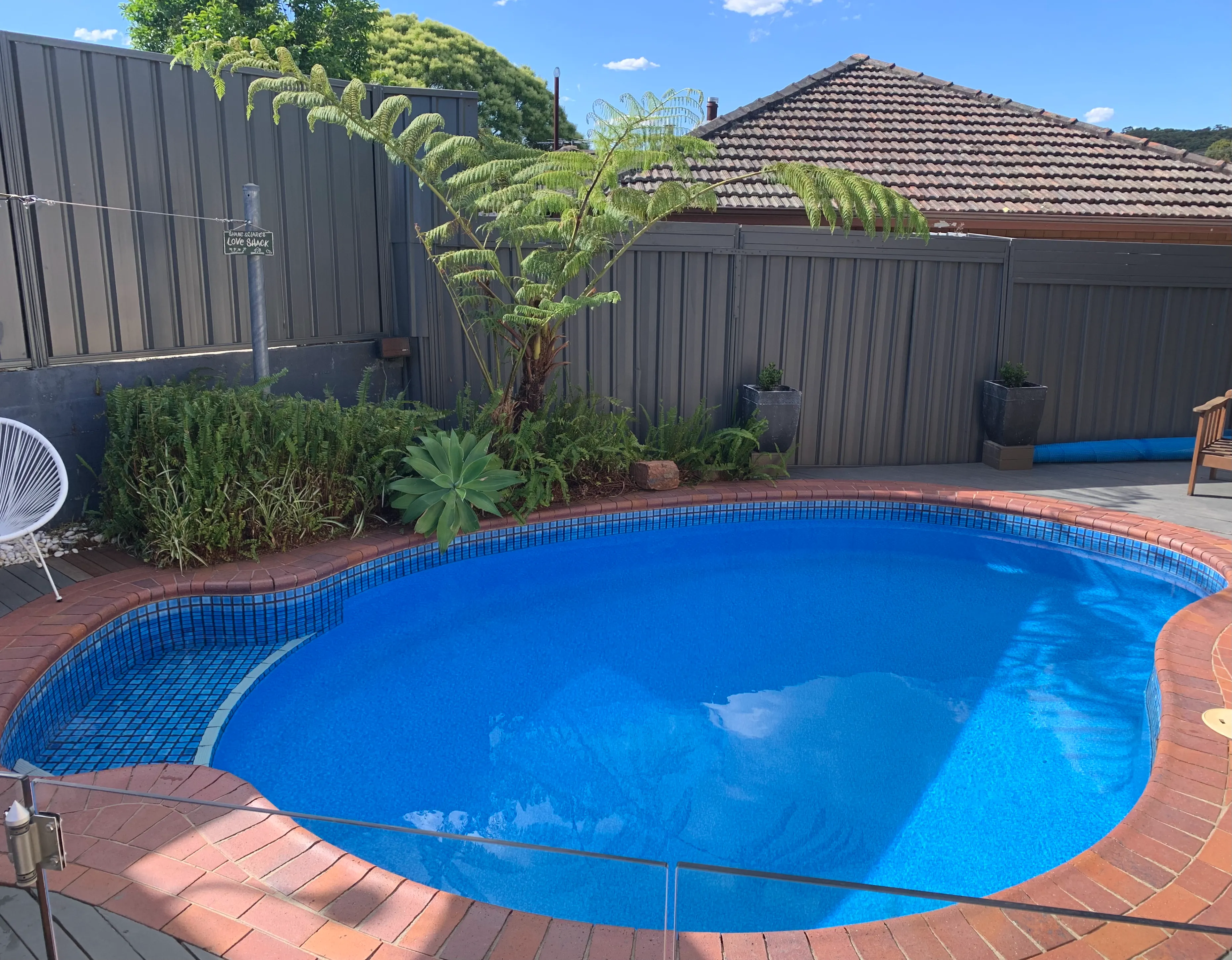 Completed vinyl inground pool liner job by Newcastle Inground Liners, photo 3